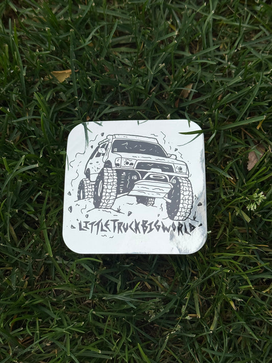 “LITTLETRUCKBIGWORLD” Sticker