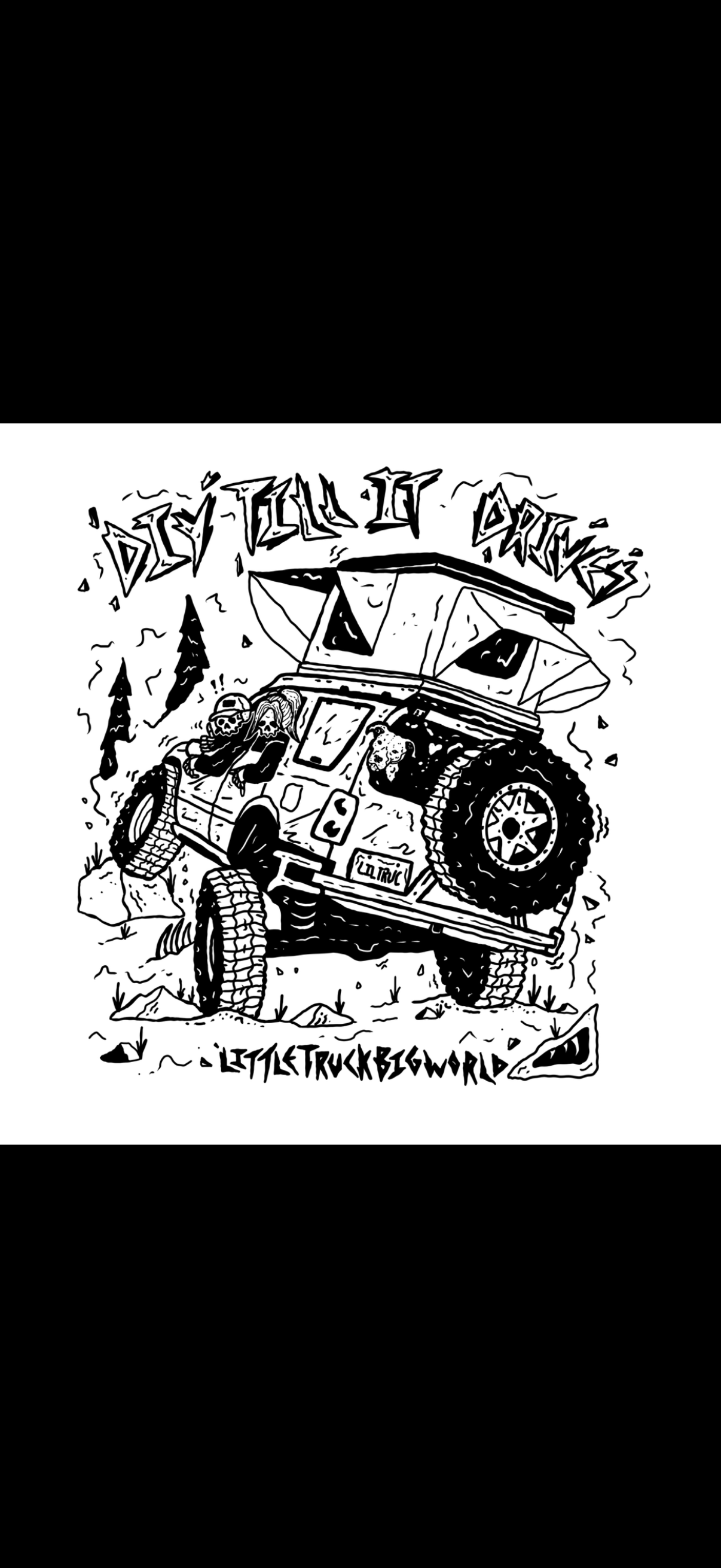 “DIY TILL IT DRIVES” Sticker